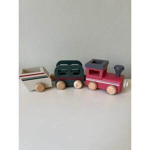 Hearth & Hand Magnolia Toy Wooden Train Set 2021